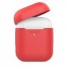 Θήκη Σιλικόνης AhaStyle PT02-F Apple AirPods Premium Κόκκινο