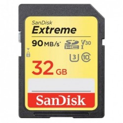 Κάρτα μνήμης SDHC C10 UHS-I  SanDisk Extreme 90MB/s 32GB