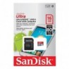 Κάρτα μνήμης Micro SDHC C10 UHS-I SanDisk Ultra 98MB/s 16Gb + 1 ADP