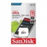 Κάρτα μνήμης Micro SDHC C10 SanDisk Ultra 80MB/s 16Gb