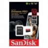 Κάρτα μνήμης Micro SDHC C10 UHS-I SanDisk Extreme Pro 100MB/s 32Gb + 1 ADP
