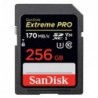 Κάρτα μνήμης SDXC C10 UHS-I  SanDisk Extreme Pro 170MB/s 256Gb