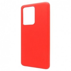 Θήκη Liquid Silicon inos Samsung G988 Galaxy S20 Ultra L-Cover Κόκκινο