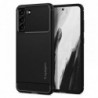 Θήκη Soft TPU Spigen Rugged Armor Samsung G990B Galaxy S21 FE 5G Μαύρο