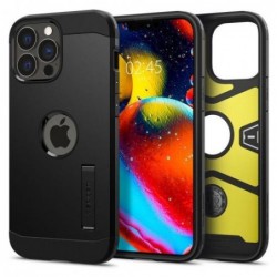 Θήκη TPU & PC Spigen Tough Armor Apple iPhone 13 Pro Max Μαύρο