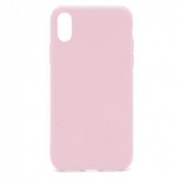 Θήκη Soft TPU inos Apple iPhone X/ iPhone XS S-Cover Dusty Ροζ