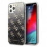 Θήκη Silicon Guess Apple iPhone 12/ 12 Pro 4G Gradient Μαύρο