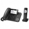 Ασύρματο Τηλέφωνο Panasonic ΚΧ-TGF310 Duo με υποδοχή Hands Free Μαύρο