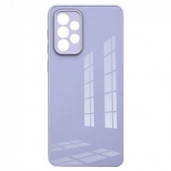 Θήκη TPU & Glass inos Samsung A736B Galaxy A73 5G CamGuard Μωβ