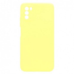 Θήκη Soft TPU inos Xiaomi Poco M3 S-Cover Κίτρινο