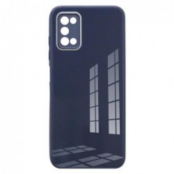 Θήκη TPU & Glass inos Samsung A037F Galaxy A03s CamGuard Σκούρο Μπλε