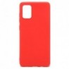 Θήκη Soft TPU inos Samsung A715F Galaxy A71 S-Cover Κόκκινο