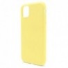 Θήκη Liquid Silicon inos Apple iPhone 11 L-Cover Κίτρινο