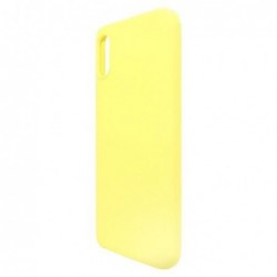 Θήκη Liquid Silicon inos Xiaomi Redmi 9A L-Cover Κίτρινο