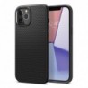 Θήκη Soft TPU Spigen Liquid Air Apple iPhone 12 Pro Max Μαύρο