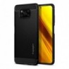 Θήκη Soft TPU Spigen Rugged Armor Xiaomi Poco X3 NFC/ Poco X3 Pro Μαύρο