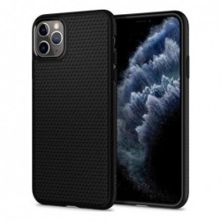 Θήκη Soft TPU Spigen Liquid Air Apple iPhone 11 Pro Max Μαύρο