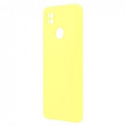 Θήκη Liquid Silicon inos Xiaomi Redmi 9C L-Cover Κίτρινο