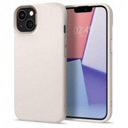 Θήκη Soft TPU & PC Spigen Cyrill Color Brick Apple iPhone 13 Κρεμ