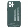 Θήκη TPU & Glass inos Apple iPhone 12 Pro Max CamGuard Πράσινο