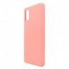 Θήκη Liquid Silicon inos Samsung A415F Galaxy A41 L-Cover Σομόν