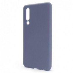 Θήκη Liquid Silicon inos Huawei P30 L-Cover Γκρι-Μπλε