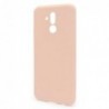 Θήκη Liquid Silicon inos Huawei Mate 20 Lite L-Cover Σομόν