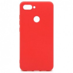 Θήκη Soft TPU inos Xiaomi Mi 8 Lite S-Cover Κόκκινο