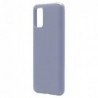 Θήκη Liquid Silicon inos Samsung A025F Galaxy A02s L-Cover Γκρι-Μπλε