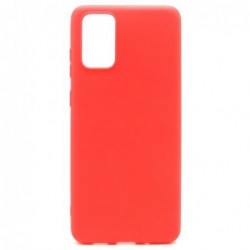 Θήκη Soft TPU inos Samsung G985 Galaxy S20 Plus S-Cover Κόκκινο