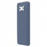 Θήκη Liquid Silicon inos Xiaomi Poco X3 NFC/ Poco X3 Pro L-Cover Μπλε Ραφ