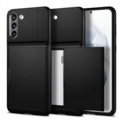 Θήκη TPU & PC Spigen Slim Armor CS Samsung G996B Galaxy S21 Plus 5G Μαύρο