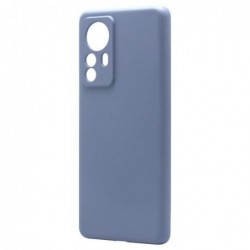 Θήκη Liquid Silicon inos Xiaomi 12 Pro 5G L-Cover Γκρι-Μπλε