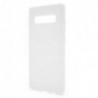 Θήκη Liquid Silicon inos Samsung G975F Galaxy S10 Plus L-Cover Λευκό