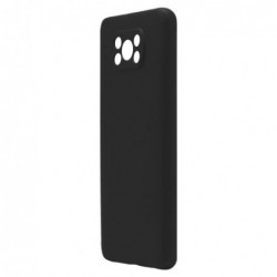 Θήκη Liquid Silicon inos Xiaomi Poco X3 NFC/ Poco X3 Pro L-Cover Μαύρο