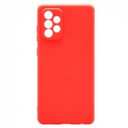Θήκη Soft TPU inos Samsung A725F Galaxy A72 4G/ A726B Galaxy A72 5G S-Cover Κόκκινο
