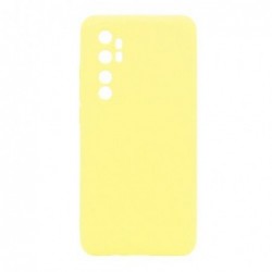 Θήκη Soft TPU inos Xiaomi Mi Note 10 Lite S-Cover Κίτρινο
