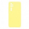 Θήκη Soft TPU inos Xiaomi Mi Note 10 Lite S-Cover Κίτρινο