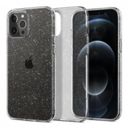 Θήκη TPU Spigen Liquid Crystal Apple iPhone 12 Pro Max Glitter Διάφανο