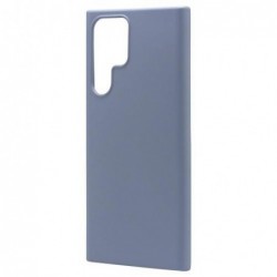 Θήκη Liquid Silicon inos Samsung G908B Galaxy S22 Ultra 5G L-Cover Γκρι-Μπλε