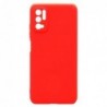 Θήκη Soft TPU inos Xiaomi Poco M3 Pro 5G S-Cover Κόκκινο