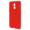 Θήκη Liquid Silicon inos Huawei Mate 20 Lite L-Cover Κόκκινο
