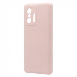 Θήκη Liquid Silicon inos Xiaomi 11T 5G / 11T Pro 5G L-Cover Σομόν