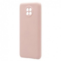 Θήκη Liquid Silicon inos Xiaomi Redmi Note 9T/ Note 9 5G L-Cover Σομόν