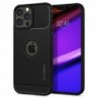 Θήκη Soft TPU Spigen Rugged Armor Apple iPhone 13 Pro Max Μαύρο