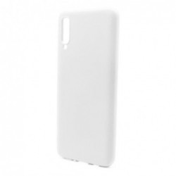 Θήκη Liquid Silicon inos Samsung A705F Galaxy A70 L-Cover Λευκό