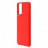 Θήκη Liquid Silicon inos Samsung A725F Galaxy A72 4G L-Cover Κόκκινο