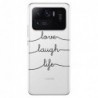 Θήκη TPU inos Xiaomi Mi 11 Ultra Art Theme Love-Laugh-Life