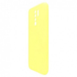 Θήκη Liquid Silicon inos Xiaomi Redmi 9 L-Cover Κίτρινο