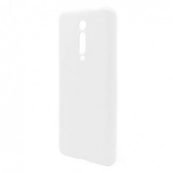 Θήκη Liquid Silicon inos Xiaomi Mi 9T/ Mi 9T Pro L-Cover Λευκό